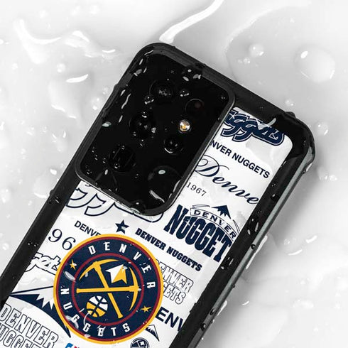 NBA Denver Nuggets Historic Blast Galaxy S24 Ultra Waterproof Case