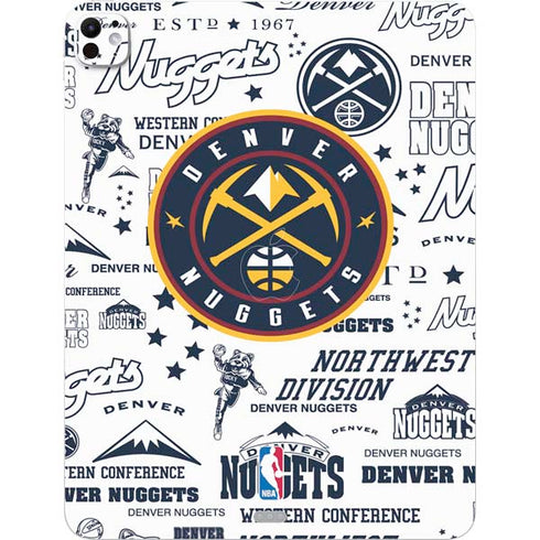 NBA Denver Nuggets Historic Blast iPad Pro 13in M4 (2024) Skin