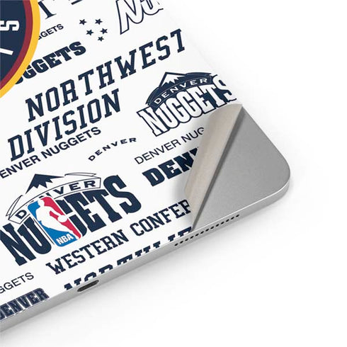 NBA Denver Nuggets Historic Blast iPad Pro 13in M4 (2024) Skin