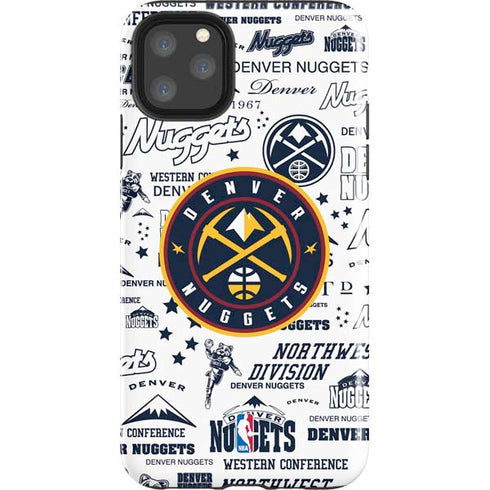 NBA Denver Nuggets Historic Blast iPhone Cases