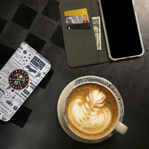 NBA Denver Nuggets Historic Blast iPhone 15 Plus Folio Case