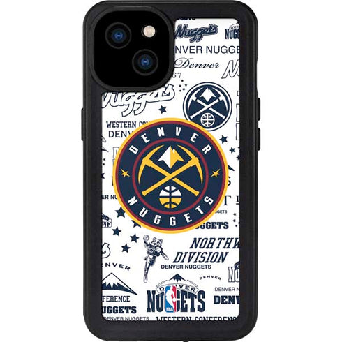 NBA Denver Nuggets Historic Blast iPhone 15 Plus Waterproof Case