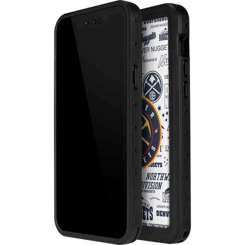 NBA Denver Nuggets Historic Blast iPhone 15 Pro Waterproof Case