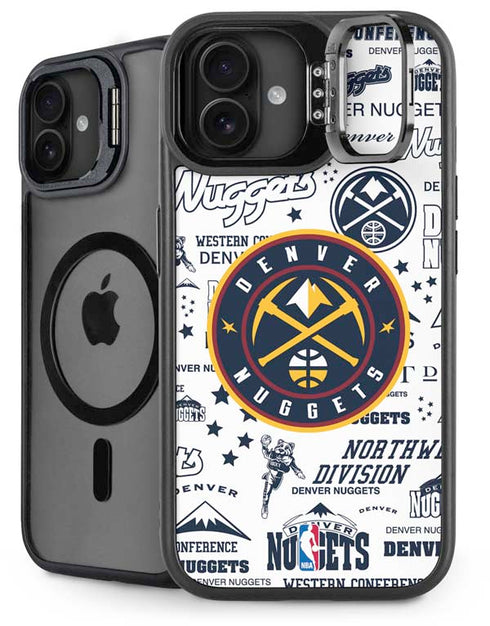 NBA Denver Nuggets Historic Blast iPhone 16 Kickstand Case
