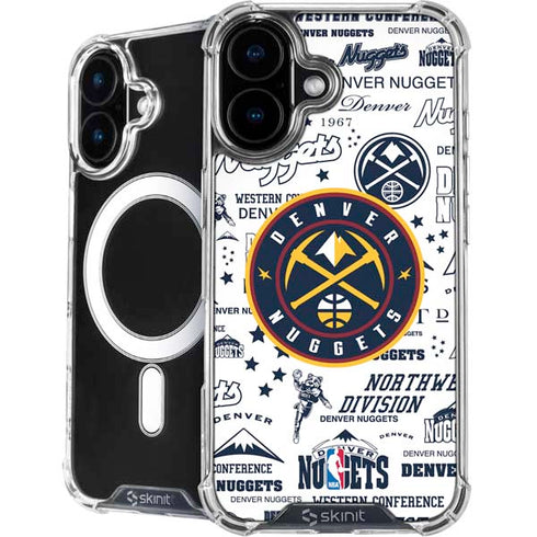 NBA Denver Nuggets Historic Blast iPhone 16 MagSafe Case