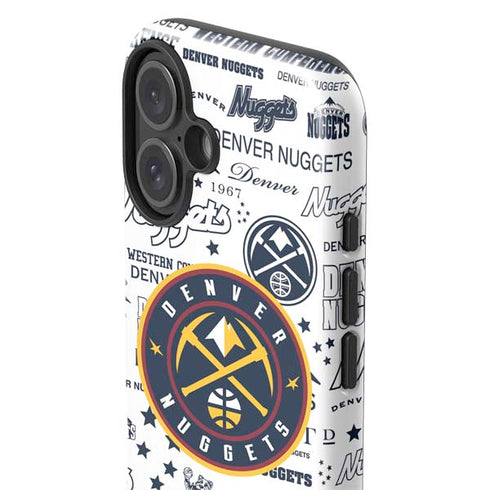NBA Denver Nuggets Historic Blast iPhone 16 Plus Impact Case