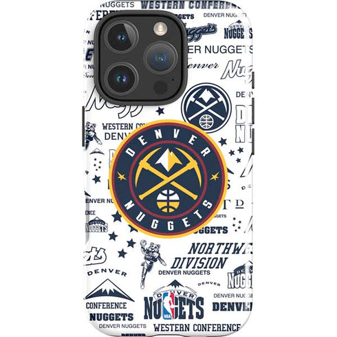 NBA Denver Nuggets Historic Blast iPhone 16 Pro Impact Case