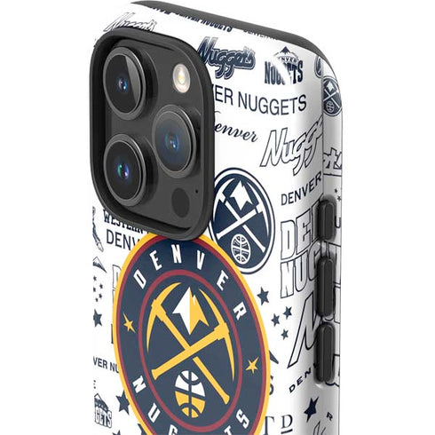 NBA Denver Nuggets Historic Blast iPhone 16 Pro Impact Case