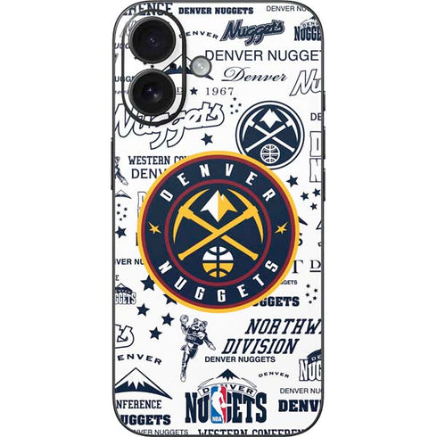 NBA Denver Nuggets Historic Blast iPhone 16 Skin