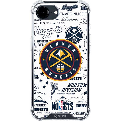 NBA Denver Nuggets Historic Blast iPhone 16e Clear Case