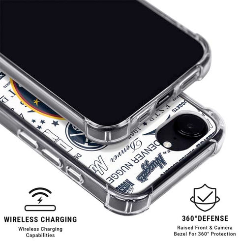 NBA Denver Nuggets Historic Blast iPhone 16e MagSafe Case