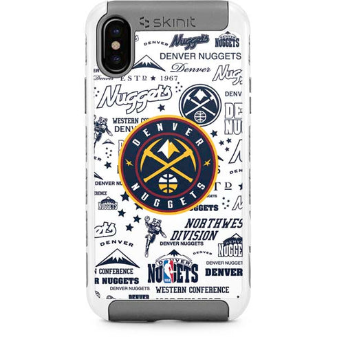 NBA Denver Nuggets Historic Blast iPhone Cases