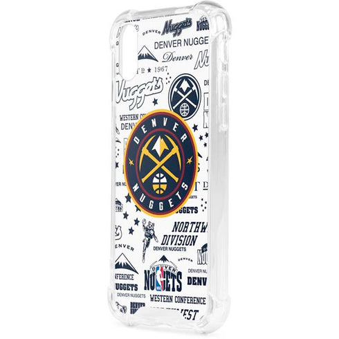 NBA Denver Nuggets Historic Blast iPhone XS Clear Case