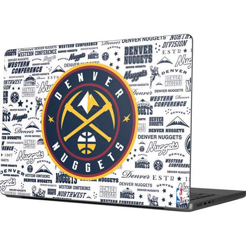 NBA Denver Nuggets Historic Blast Apple MacBook Pro 14-inch Skin