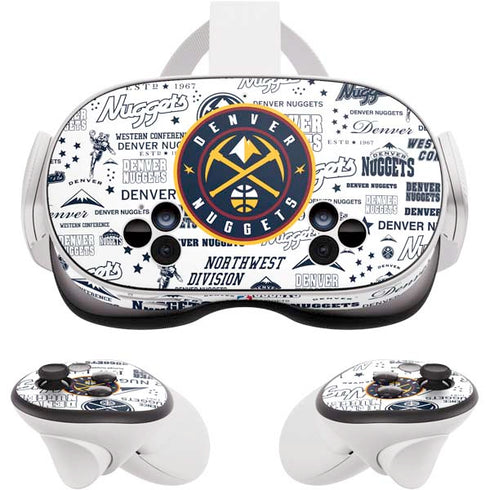 NBA Denver Nuggets Historic Blast Meta Quest 3S Skin