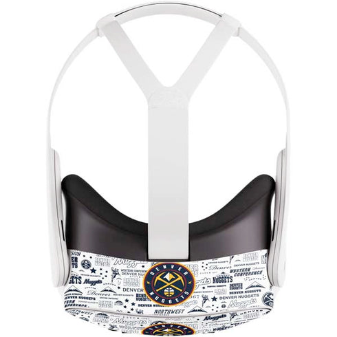 NBA Denver Nuggets Historic Blast Meta Quest 3S Skin