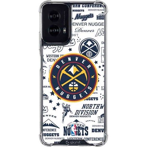 NBA Denver Nuggets Historic Blast Moto G Power 5G (2024) Clear Case