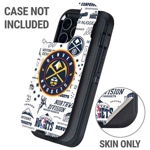 NBA Denver Nuggets Historic Blast Otterbox Defender iPhone Skin