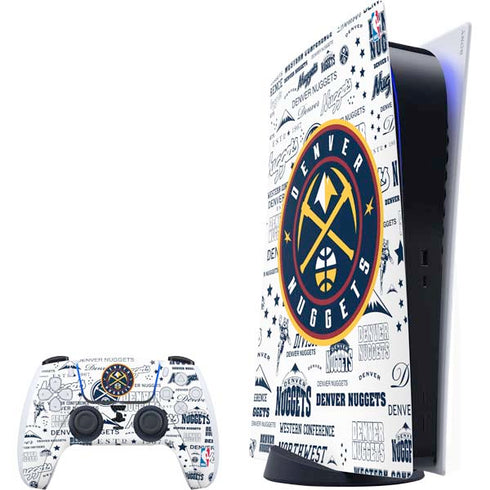 NBA Denver Nuggets Historic Blast PlayStation PS5 Skins
