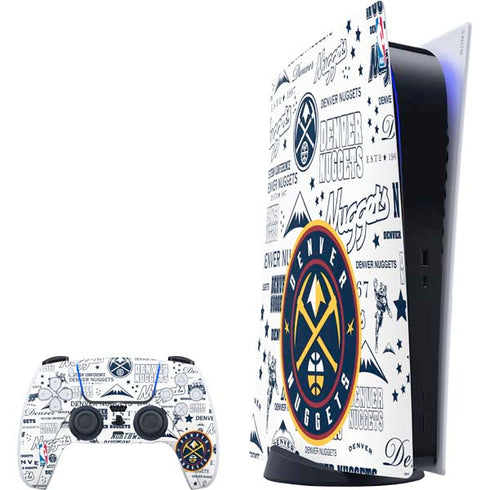 NBA Denver Nuggets Historic Blast PlayStation PS5 Skins