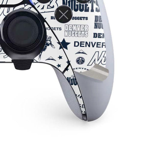 NBA Denver Nuggets Historic Blast PS5 DualSense Edge Pro Controller Skin