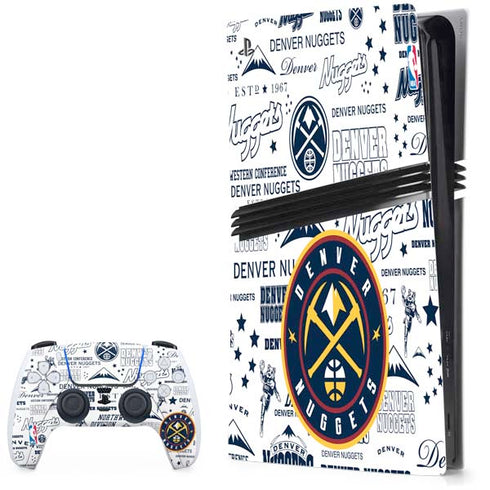 NBA Denver Nuggets Historic Blast PlayStation PS5 Skins