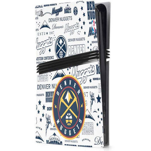 NBA Denver Nuggets Historic Blast PS5 Pro Console Skin
