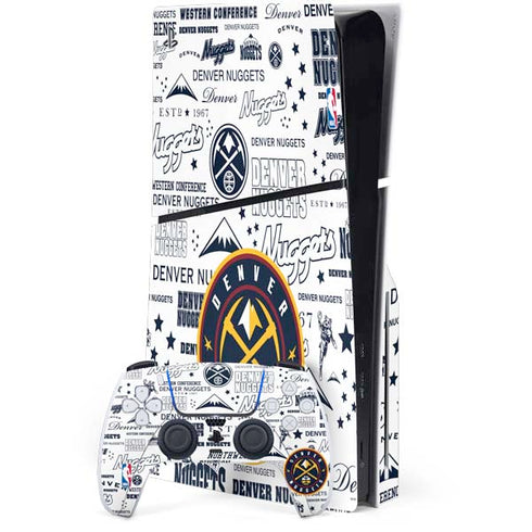 NBA Denver Nuggets Historic Blast PlayStation PS5 Skins
