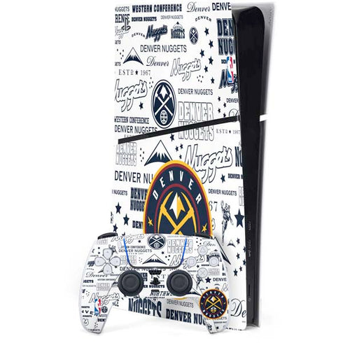NBA Denver Nuggets Historic Blast PlayStation PS5 Skins