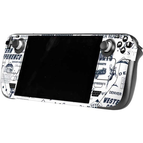 NBA Denver Nuggets Historic Blast Steam Deck Handheld Gaming Computer OLED Skin