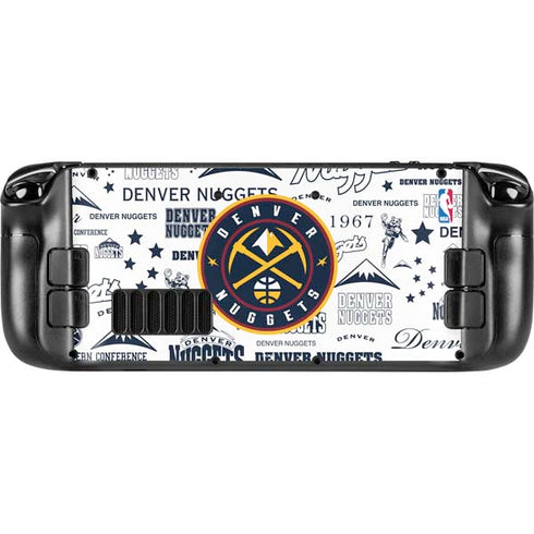 NBA Denver Nuggets Historic Blast Steam Deck Handheld Gaming Computer OLED Skin