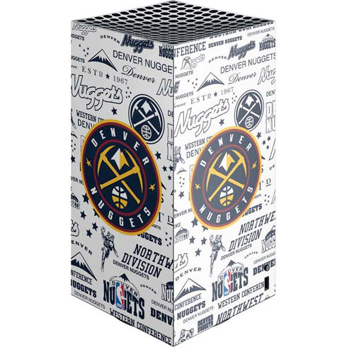 NBA Denver Nuggets Historic Blast XBox Series X Digital Edition Console Skin