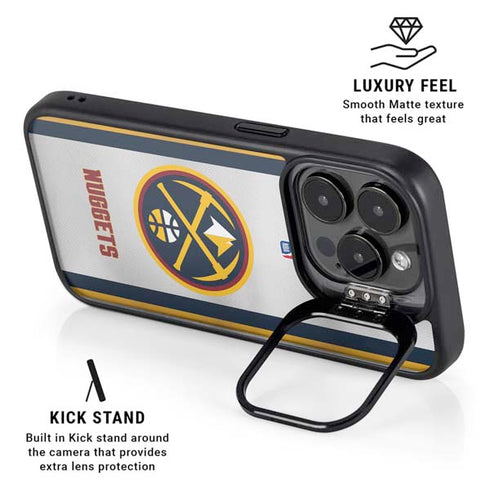 NBA Denver Nuggets iPhone 13 Pro Kickstand Case