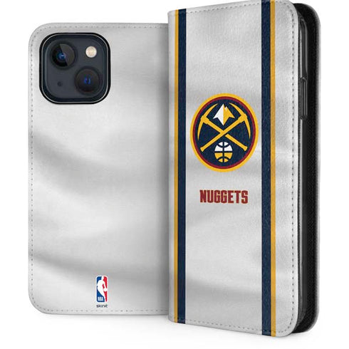 NBA Denver Nuggets iPhone 15 Plus Folio Case
