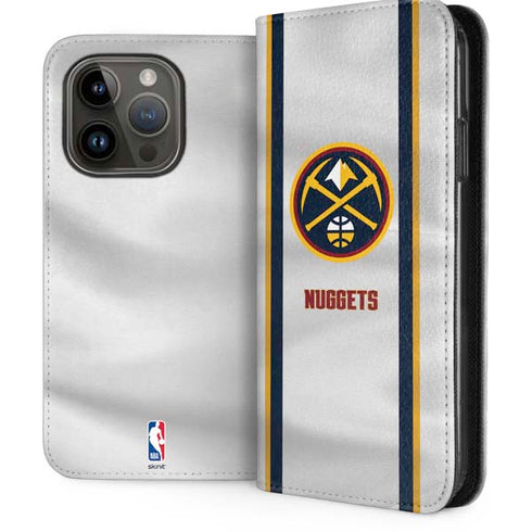 NBA Denver Nuggets iPhone 15 Pro Folio Case