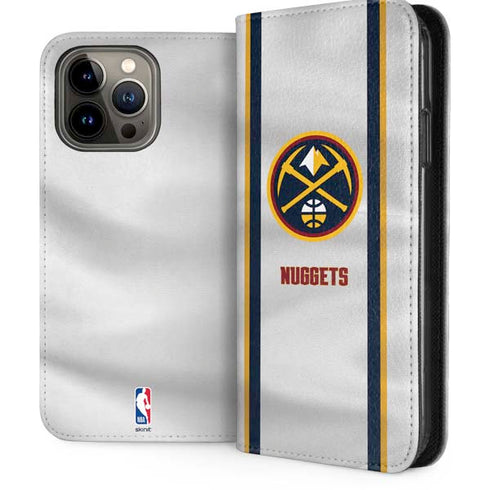 NBA Denver Nuggets iPhone 15 Pro Max Folio Case