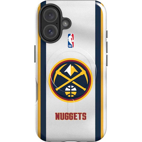 NBA Denver Nuggets iPhone 16 Magsafe Impact Case