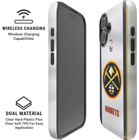 NBA Denver Nuggets iPhone 16 Magsafe Impact Case