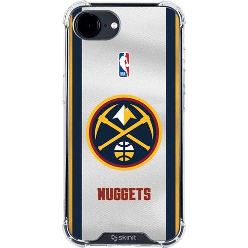 NBA Denver Nuggets iPhone 16e Clear Case