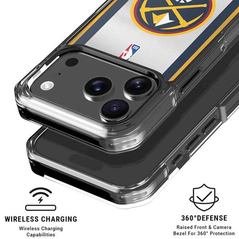 NBA Denver Nuggets iPhone 18 Pro Clear Case