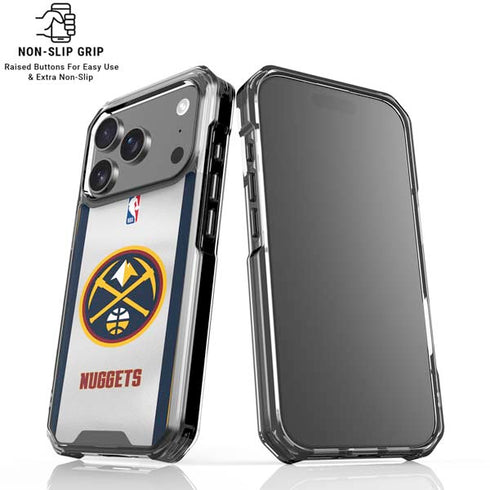 NBA Denver Nuggets iPhone 18 Pro Clear Case