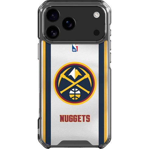 NBA Denver Nuggets iPhone 18 Pro Max Clear Case