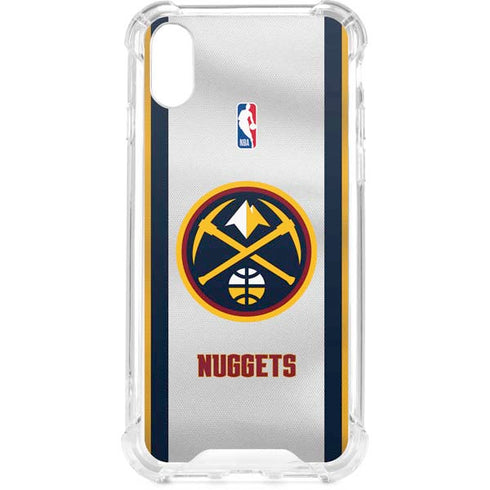 NBA Denver Nuggets iPhone XS Clear Case
