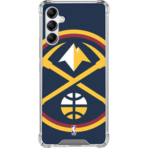 NBA Denver Nuggets Large Logo Gabb Phone 4 Clear Case