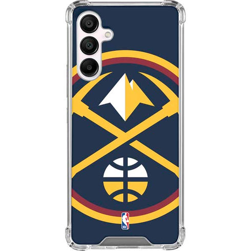 NBA Denver Nuggets Large Logo Galaxy A16 5G Clear Case