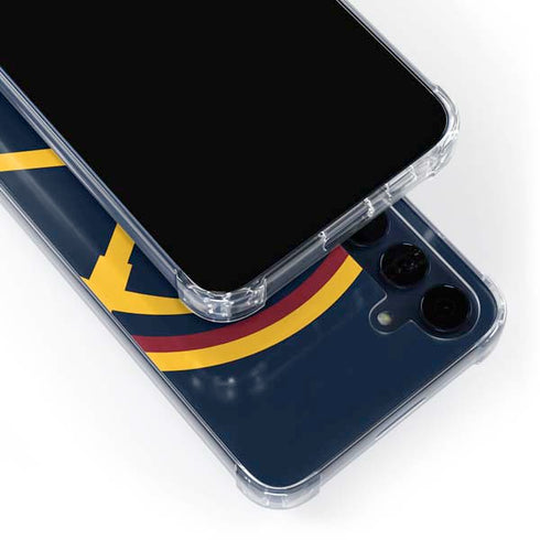 NBA Denver Nuggets Large Logo Galaxy A35 5G Clear Case