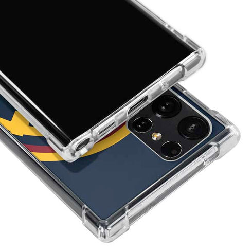 NBA Denver Nuggets Large Logo Galaxy S23 Ultra Clear Case