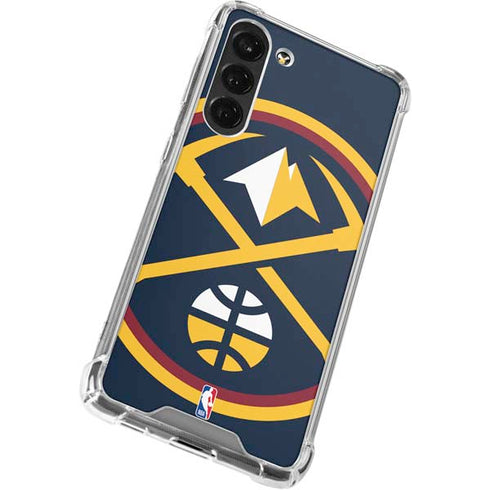 NBA Denver Nuggets Large Logo Galaxy S24 FE Clear Case