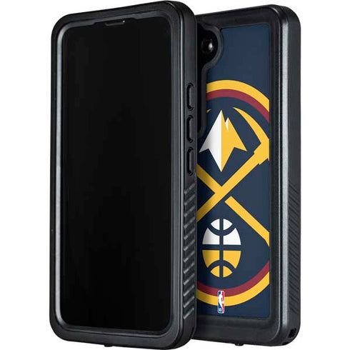 NBA Denver Nuggets Large Logo Galaxy S24 Plus Waterproof Case
