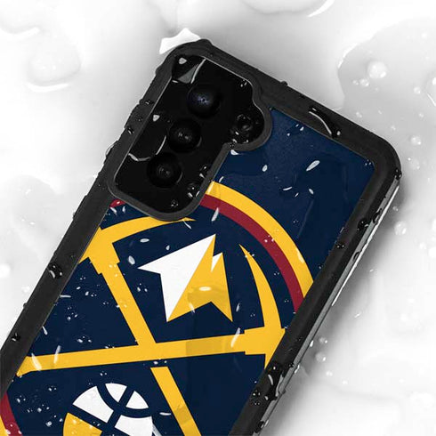 NBA Denver Nuggets Large Logo Galaxy S24 Plus Waterproof Case